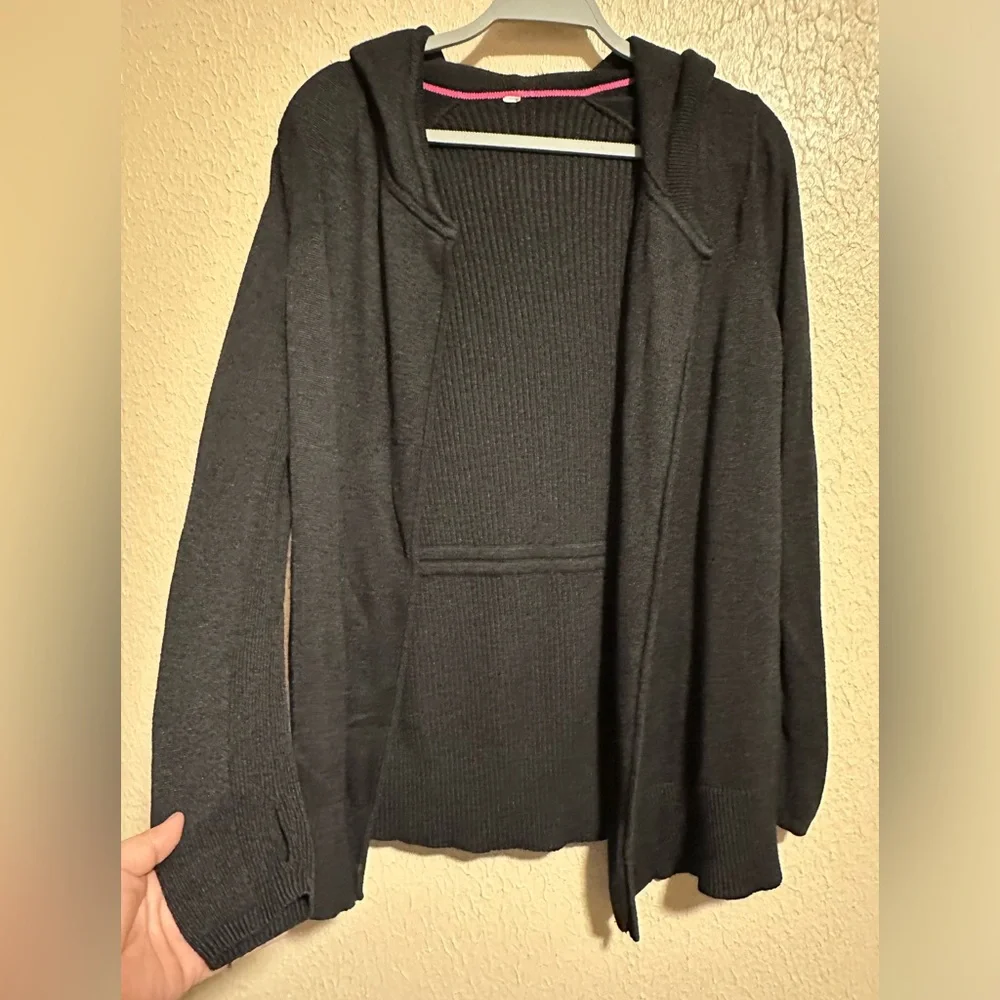 Lululemon Cardigan Wrap Size 6‎ Black